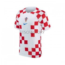 Fußballtrikots Kroatien FIFA WM 2022 Kurzarm Heimtrikotsatz kaufen